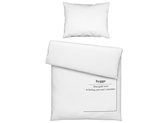 Posteľná Bielizeň Hygge - biela, Moderný, textil (140/200cm) - Premium Living Posteľná Bielizeň Hygge - biela, Moderný, textil (140/200cm) - Premium Living