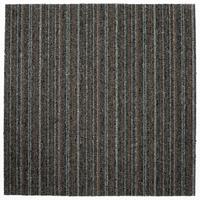 Teppichfliese Braun/grau Astra 50x50 Cm Florhöhe 3 Mm - Braun/Grau, Basics, Textil (50/50cm)