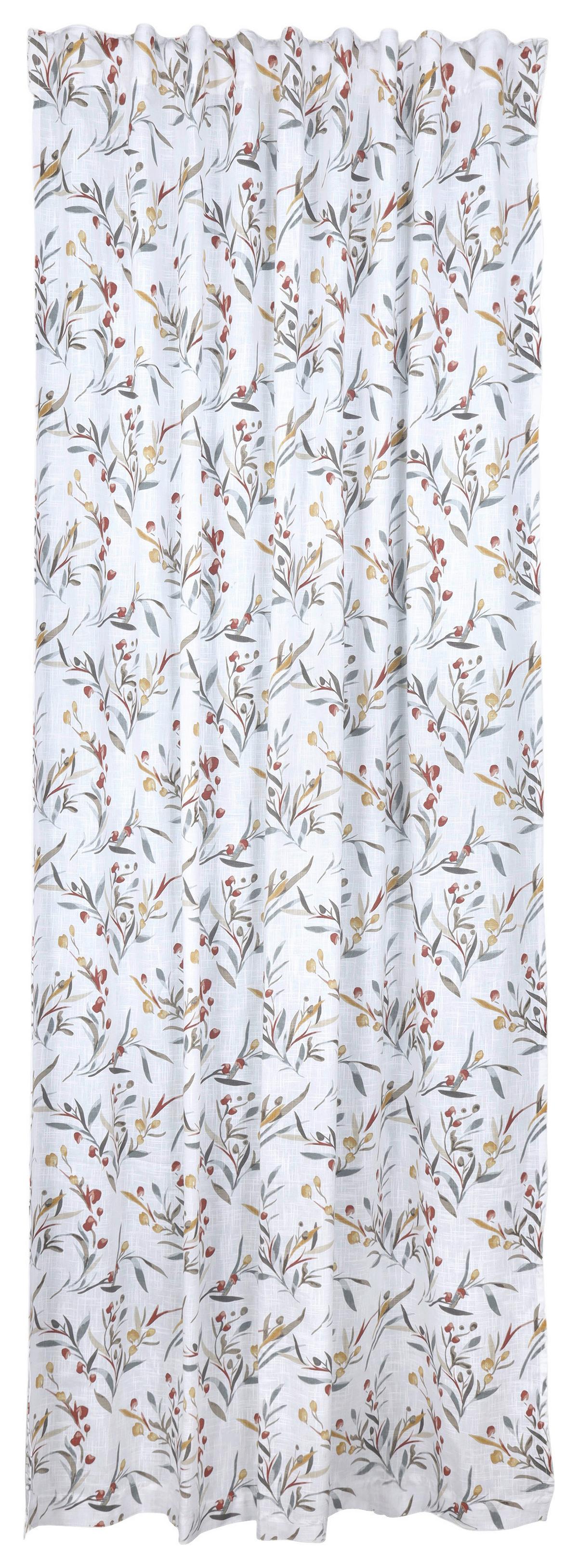 Készfüggöny Carmen Kb. 140/245cm - bézs/színes, Romantik / Landhaus, textil (140/245cm) - James Wood