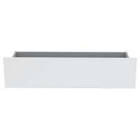 ZÁSUVKA UNIT-ELEMENTS - bílá, Moderní, kompozitní dřevo (90,9/21,9/36,6cm) - Ondega