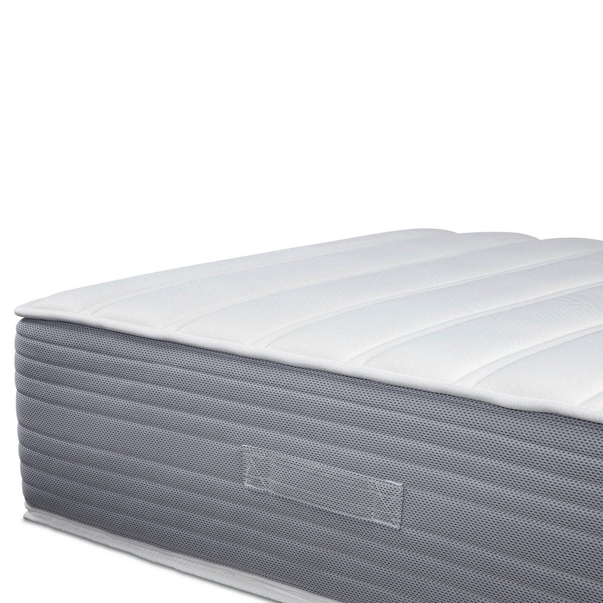Viscomatratze Boxlike 30 Air - Weiß, Basics, Textil (140/200cm) - MID.YOU