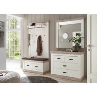 Garderoben Florenz Pinienfarben/hllbraun 224 Cm - Hellbraun/Pinienfarben, Design, Holzwerkstoff (224/201/45cm) - MID.YOU