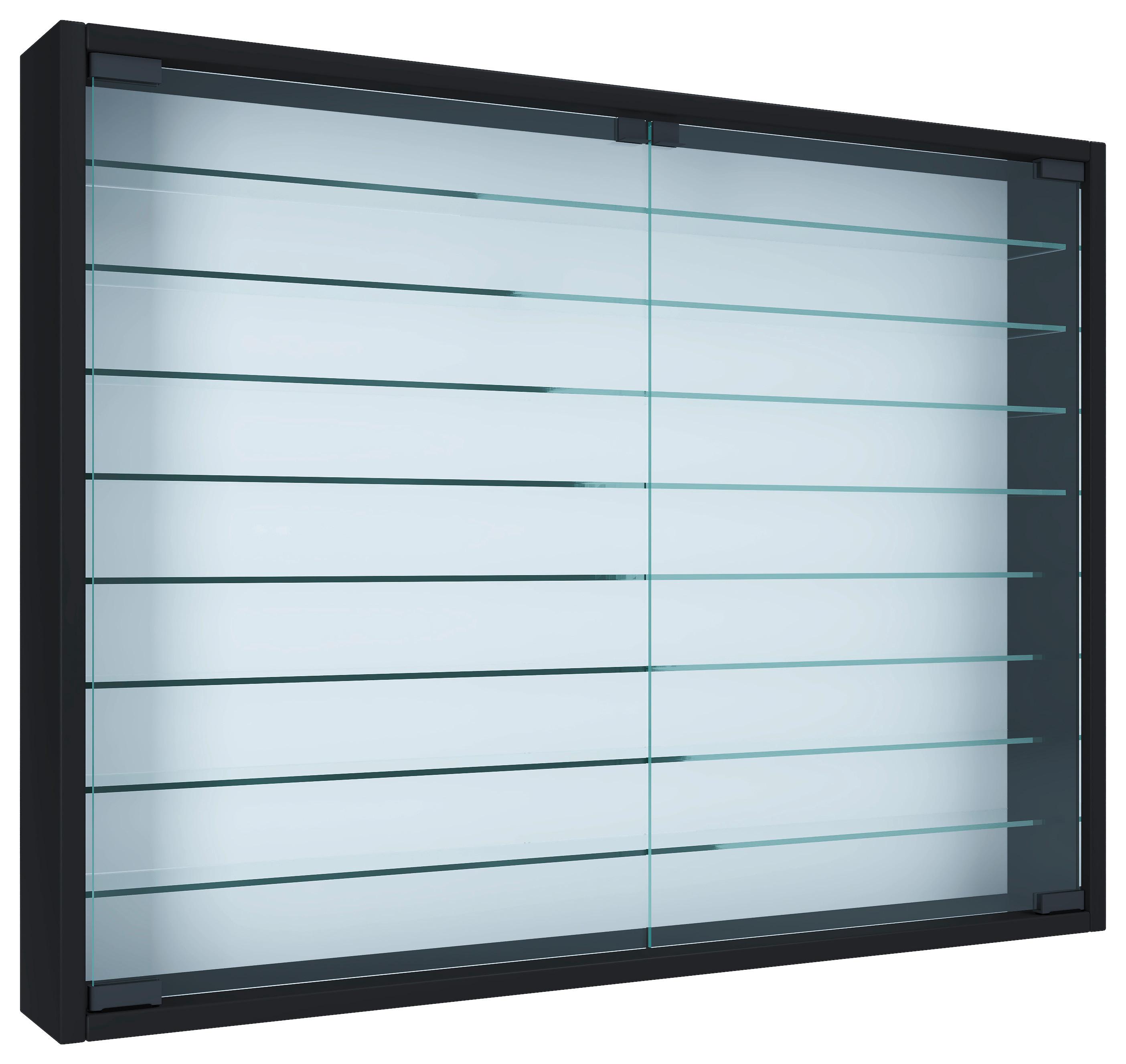 Hängevitrine mit 2 Glastüren