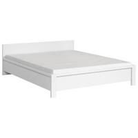 Bett Kaspian - Weiß, MODERN, Holzwerkstoff (160/200cm) - MID.YOU