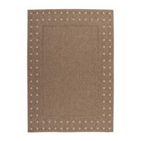 Teppich Sweden Halmstad Kaffee Multicolor, 120x170 Cm - Cappuccino, KONVENTIONELL, Textil (120/170cm)