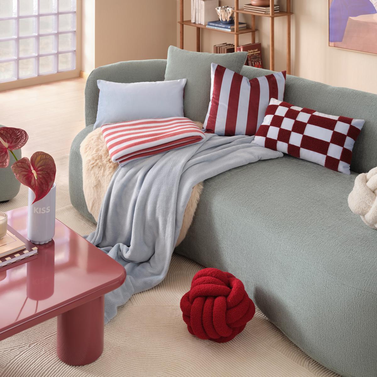MĚKKÁ DEKA KUSCHELIX -EXT- -AKT- - světle modrá, textil (140/200cm) - Mömax
