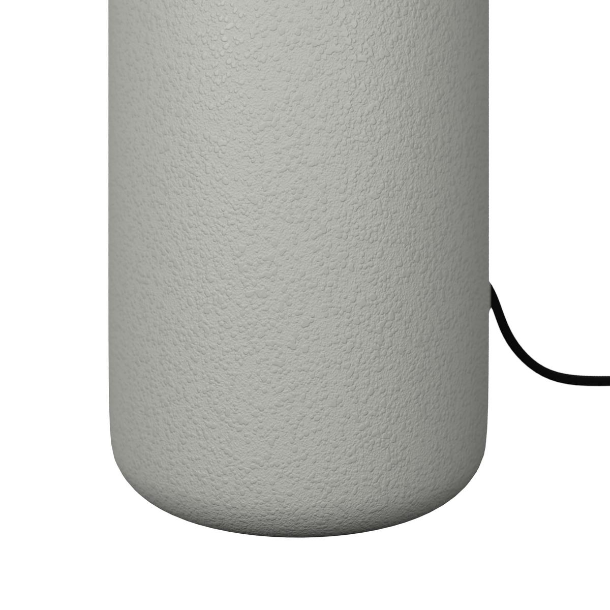 STOLNÍ LAMPA AMORA - bílá, Moderní, kov/keramika (20/52,5cm) - Bessagi Home