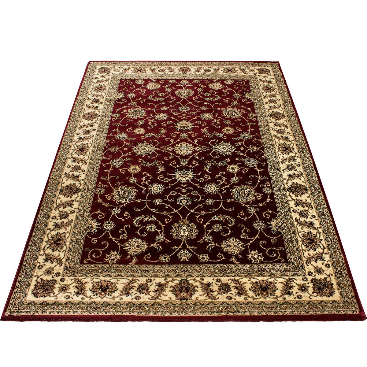 Orientalischer Webteppich Rot Marrakesh 160x230 cm - Beige/Rot, KONVENTIONELL, Textil (160/230cm) - Ayyildiz 