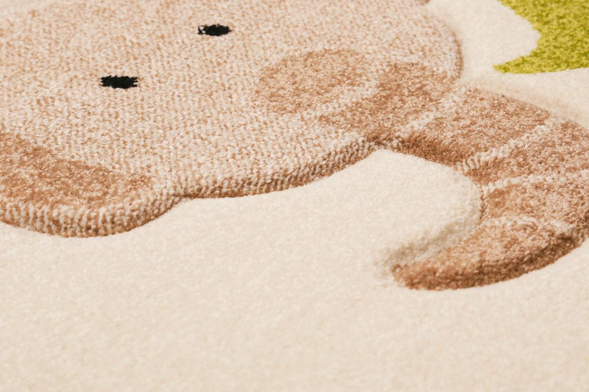 Kinderteppich E-Safari - Beige, Trend, Textil (80/150cm) - Esprit
