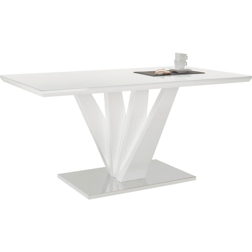 Jedálenský stôl Samuel Biela Vl 160x90cm