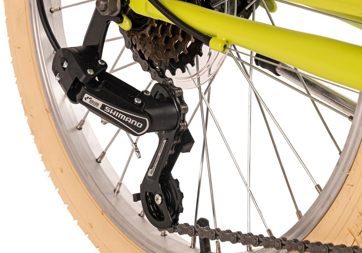 Dacapo Kinderfahrrad 20" 308k - Grün, Basics, Metall (25/140/60cm)