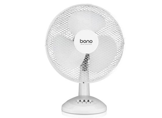Tischventilator Felix - Weiß, KONVENTIONELL, Kunststoff (34,5/25,5/47cm) - Bono Tischventilator Felix - Weiß, KONVENTIONELL, Kunststoff (34,5/25,5/47cm) - Bono