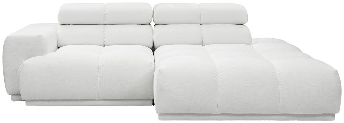 Ecksofa Chani Creme, Schenkel: 150x239 Cm - Creme, MODERN, Textil (150/239cm) - MID.YOU