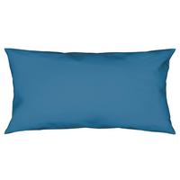 Kissenhülle Vicky 40x80 cm Jersey Blau+ Reißverschluss - Blau, KONVENTIONELL, Textil (40/80cm) - Ele