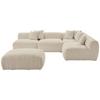 Ecksofa Bloom - Beige, Trend, Textil (315/235cm) - Livetastic