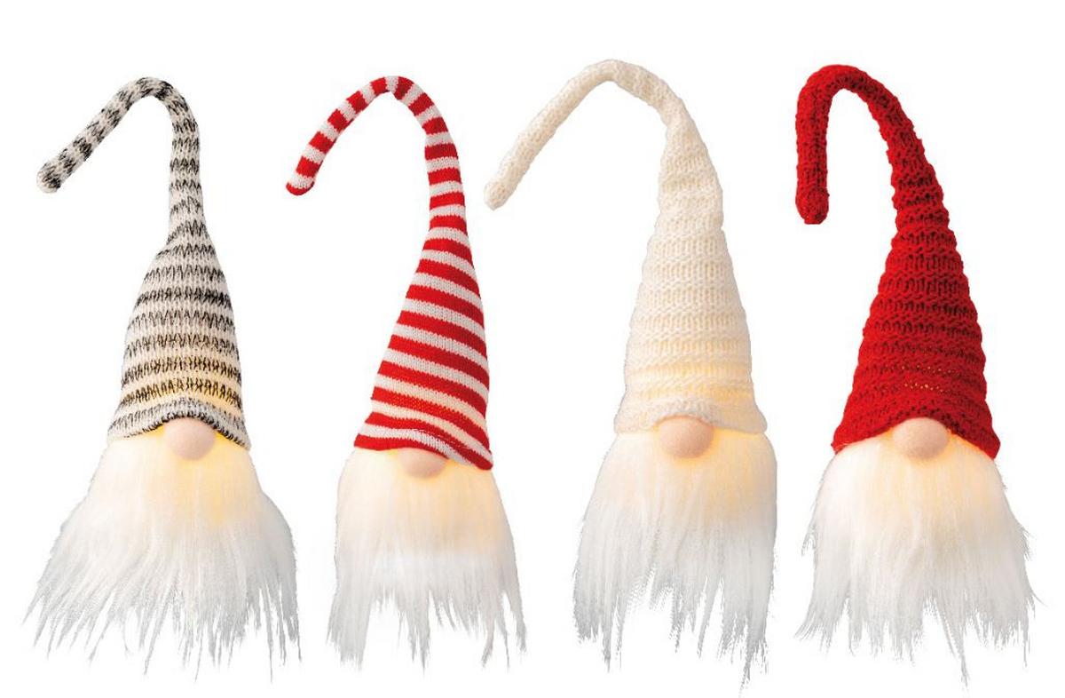 Dekorační LED svítidlo CLASSIC CHRISTMAS - šedá/zelená, Lifestyle, plast (6,00/7,00/23,00cm) - X-Mas