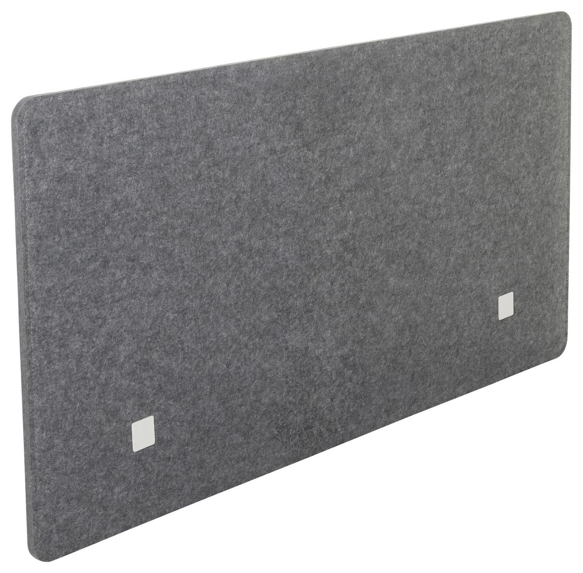 Trennwand Flexmiut 3D - Grau, Basics, Kunststoff/Textil (120/60/1cm) - MID.YOU