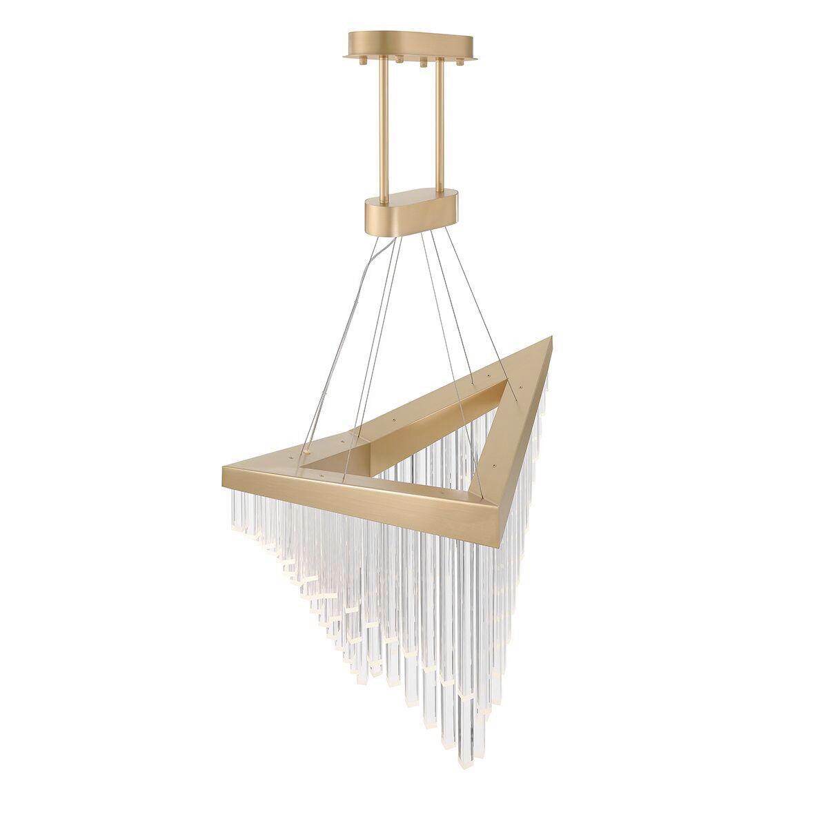 Csillár Qn-Vivien-P-L-Bg - aranyszínű, Konventionell, műanyag/fém (40,5/119,4cm) - Elstead Lighting