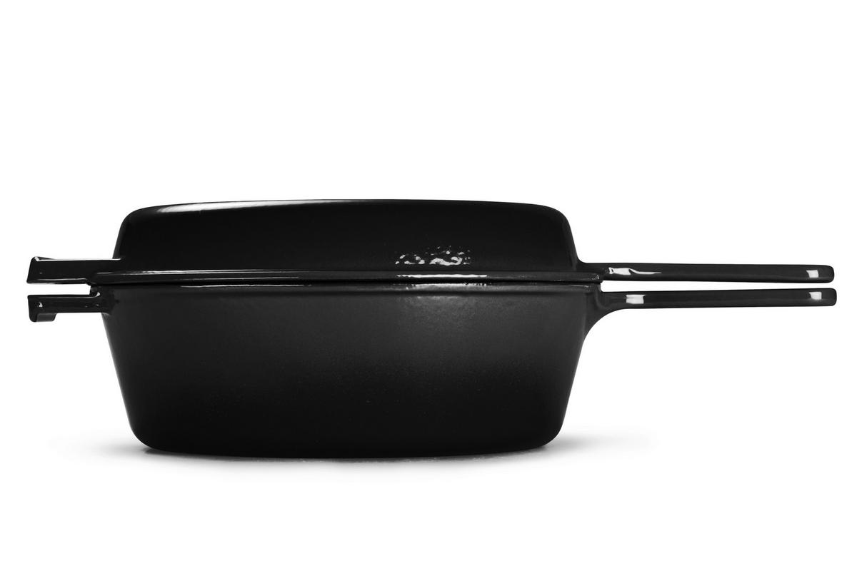 SADA HRNCŮ 2-dílná - černá, Basics, kov (26,5cm) - Echtwerk