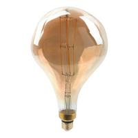 DEKORAČNÍ ŽÁROVKA Suva max. 8 Watt - bronzová/čiré, Lifestyle, sklo (16,5/28,5cm) - Mömax