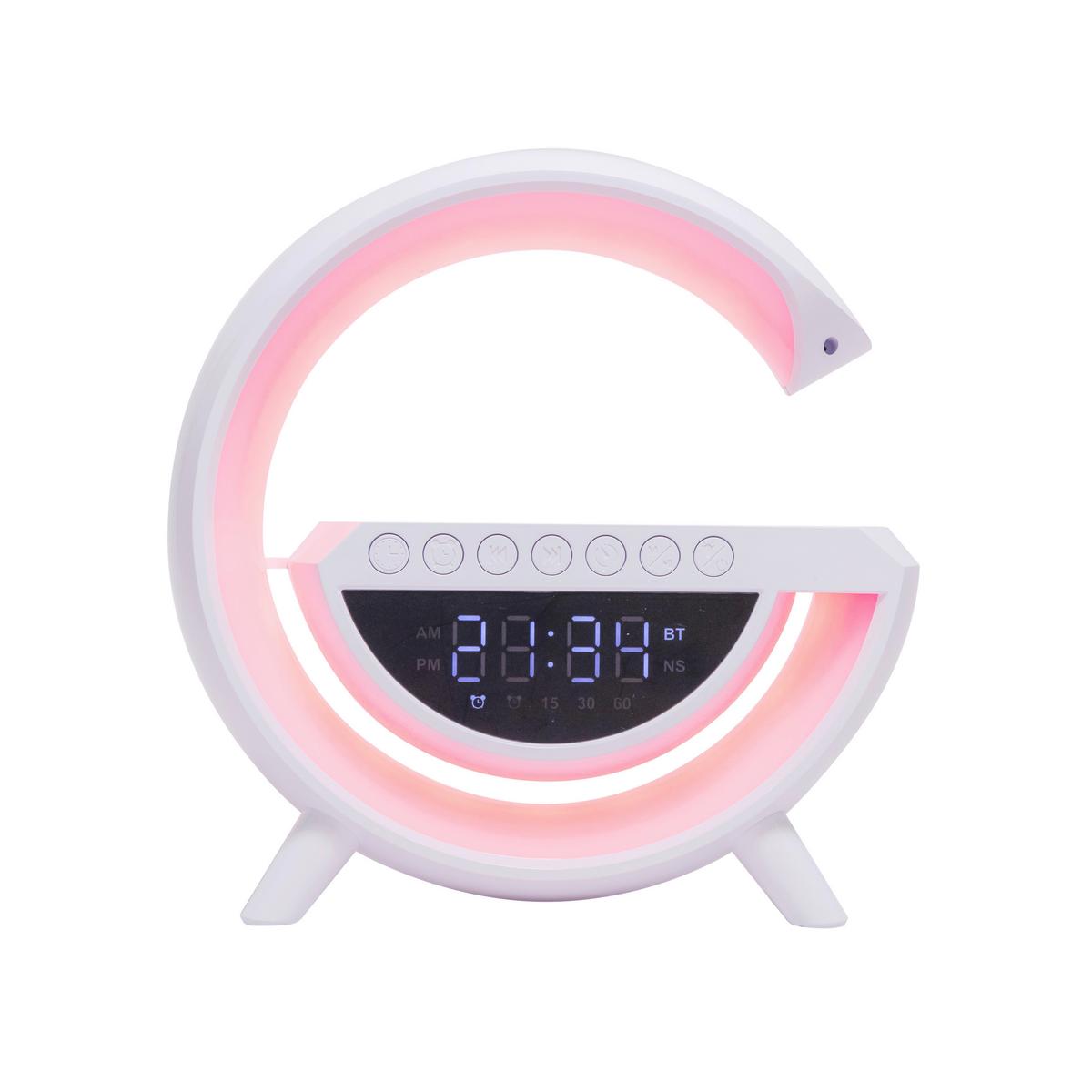 LED-DEKOLEUCHTE CANEL - Weiß, Basics, Kunststoff (23/8/24cm) - Luca Bessoni