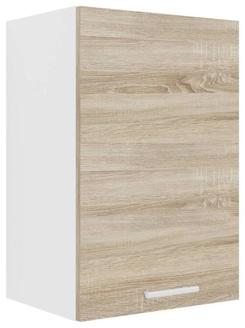 Küchenoberschrank Esilo B: 40 cm Weiß/Eiche Dekor - Weiß/Sonoma Eiche, KONVENTIONELL, Holzwerkstoff (40/60/31cm) - MID.YOU