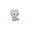 LED-Tischleuchte Cutie Grün Weiß B: 19 cm - Weiß/Grün, LIFESTYLE, Kunststoff (21/19/25,5cm)