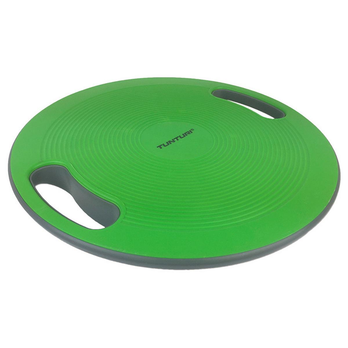 Balancekissen Tunturi Balance Board - Grau/Grün, KONVENTIONELL, Kunststoff (39,5/39,5/9cm)