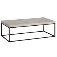 Couchtisch Sandfarben L: 120 Cm - Sandfarben/Schwarz, Design, Holzwerkstoff/Metall (120/60/38cm) - Livetastic