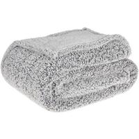 Kuscheldecke Carlotta - Anthrazit, MODERN, Textil (150/200cm) - Luca Bessoni
