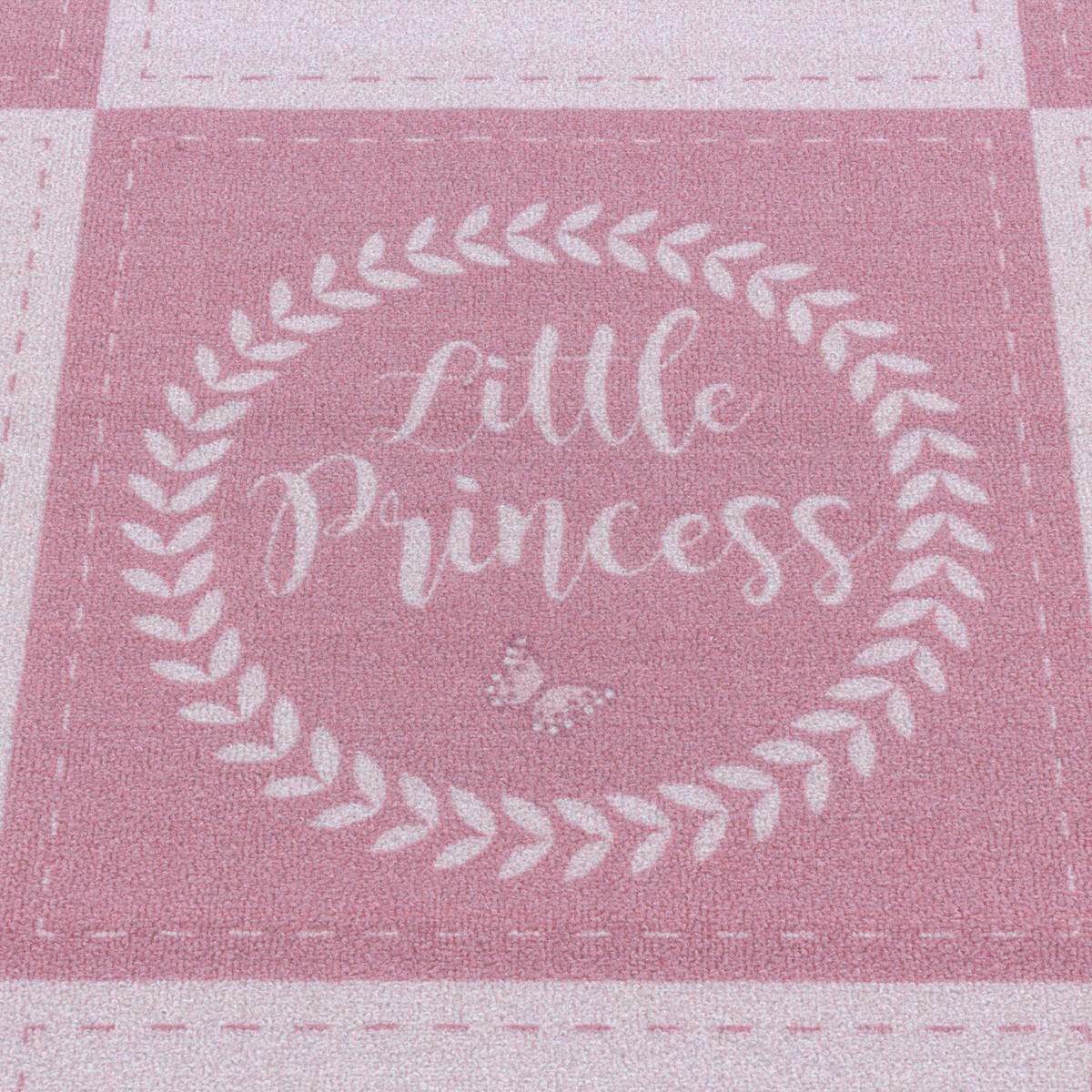 Kinderteppich Prinzessin Pink Play 120x170 Cm - Pink, Basics, Textil (120/170cm)