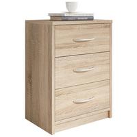 Nachtkästchen Pepe B: 38,5 cm Sonoma Eiche - Sonoma Eiche, Basics (38,5/54/28,2cm) - P & B