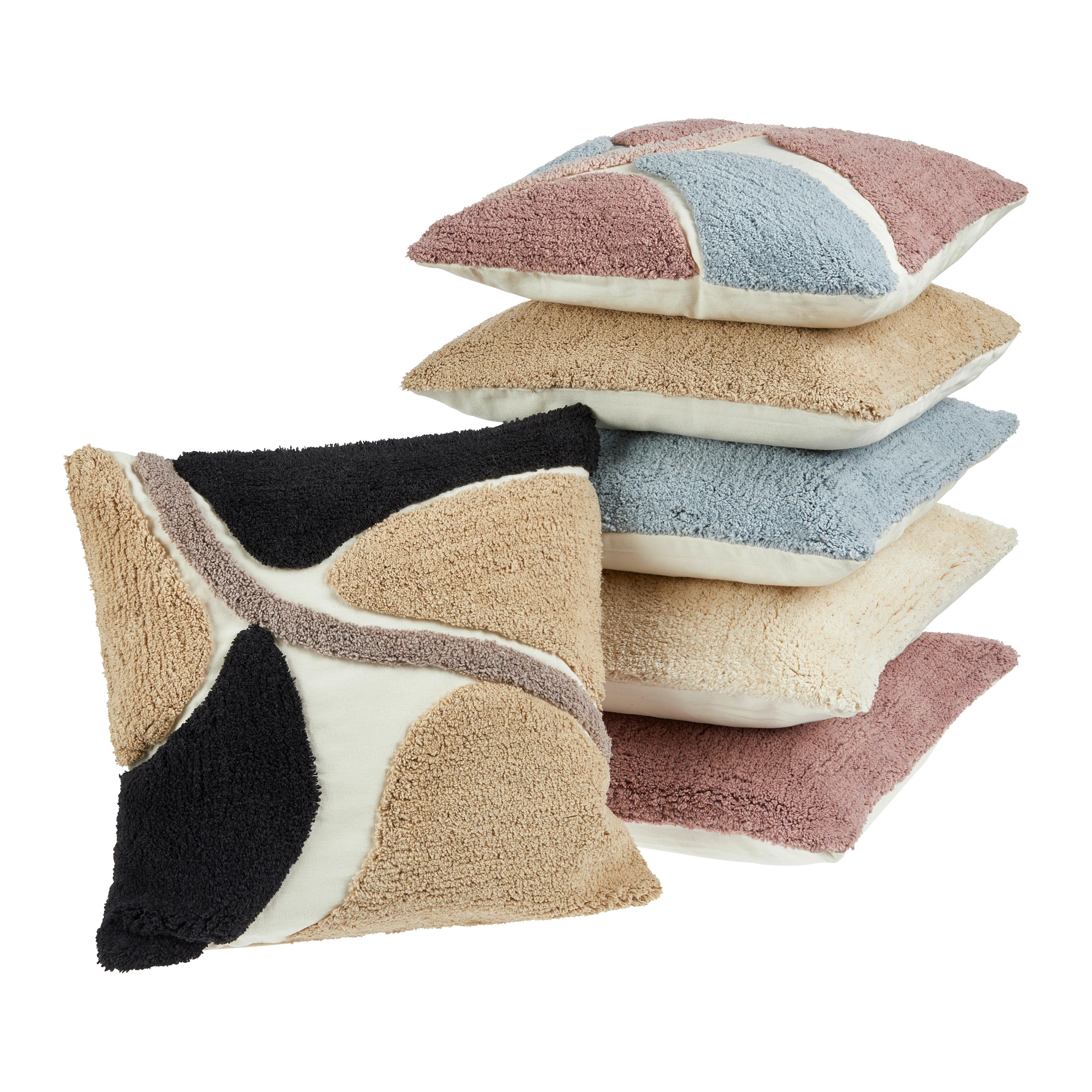 POTAH NA POLŠTÁŘ PROMO DESIGN - černá/béžová, Moderní, textil (40/40cm) - Mömax