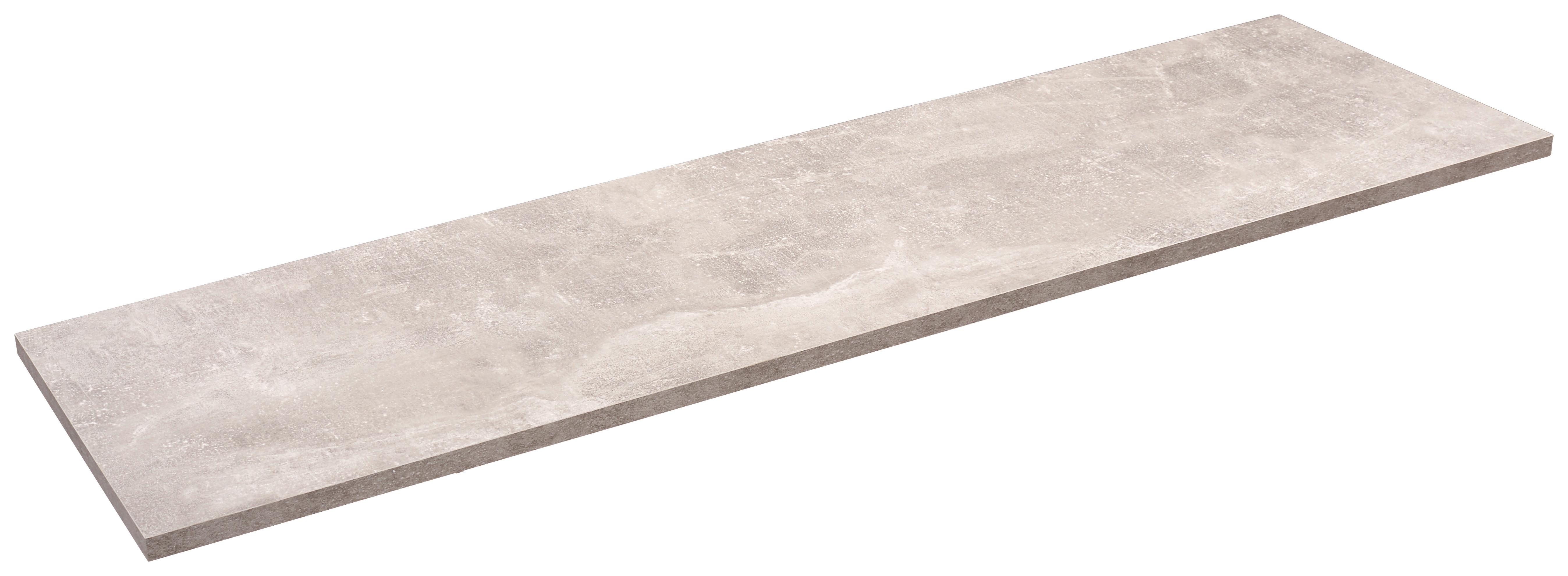 Wandboard Skate B:120cm, betonoptik Dekor - Grau, MODERN, Holzwerkstoff (120/1,8/30cm)