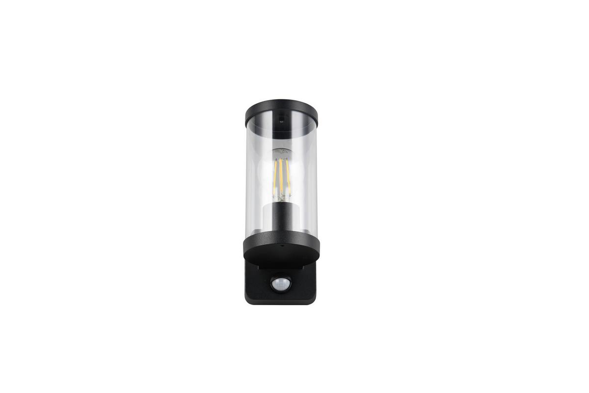 Außenwandleuchte R21599132 Bonito - Transparent/Schwarz, Design, Kunststoff/Metall (9,5/23cm)