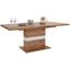 Ausziehtisch Kashmir 160 Az - Eichefarben/Weiß, MODERN, Holzwerkstoff (160/76/90cm) - James Wood Ausziehtisch Kashmir 160 Az - Eichefarben/Weiß, MODERN, Holzwerkstoff (160/76/90cm) - James Wood