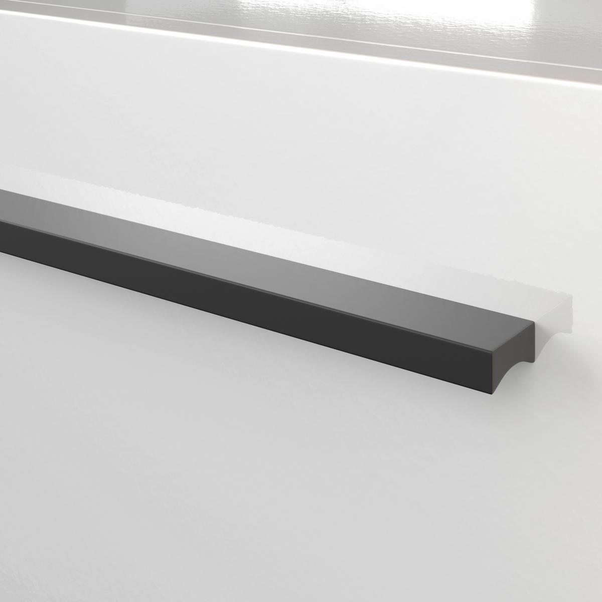 TV-Lowboard Ambiente B:163,6cm Alpinweiss, Anthrazit - Weiß Hochglanz/Anthrazit, MODERN, Holzwerkstoff (163,6/56,6/53,6cm)