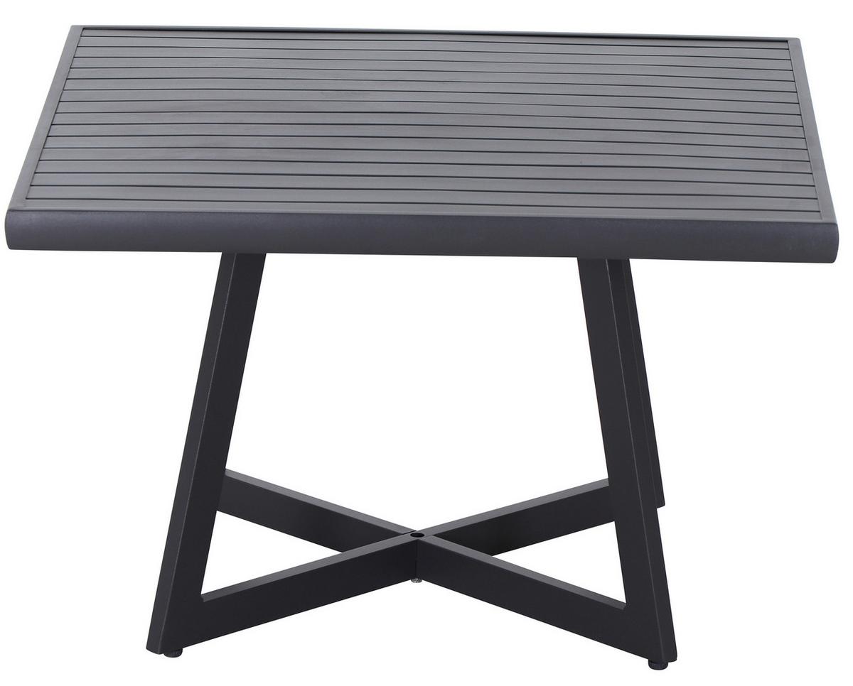 Gartentisch Metall L 70 cm - Anthrazit, KONVENTIONELL, Metall (70/70/45cm) - Siena Garden