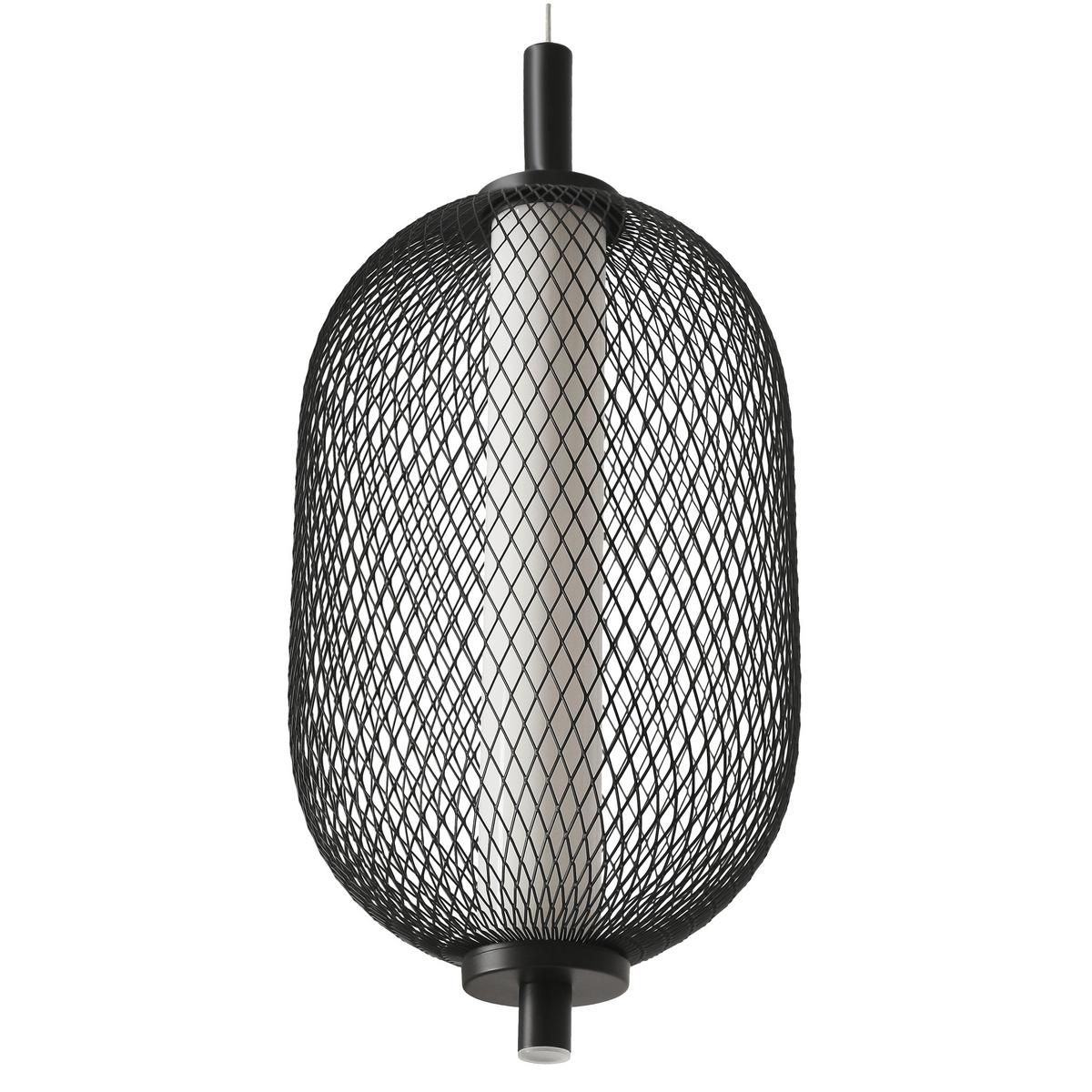 LED-Pendelleuchte 31-35349 Puma - Schwarz/Weiß, KONVENTIONELL, Kunststoff/Metall (15/15/140cm)