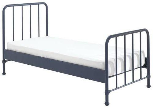 Kinder-/Juniorbett Bronxx 90x200 cm Blau - Blau, MODERN, Holz/Metall (90/200cm) - MID.YOU