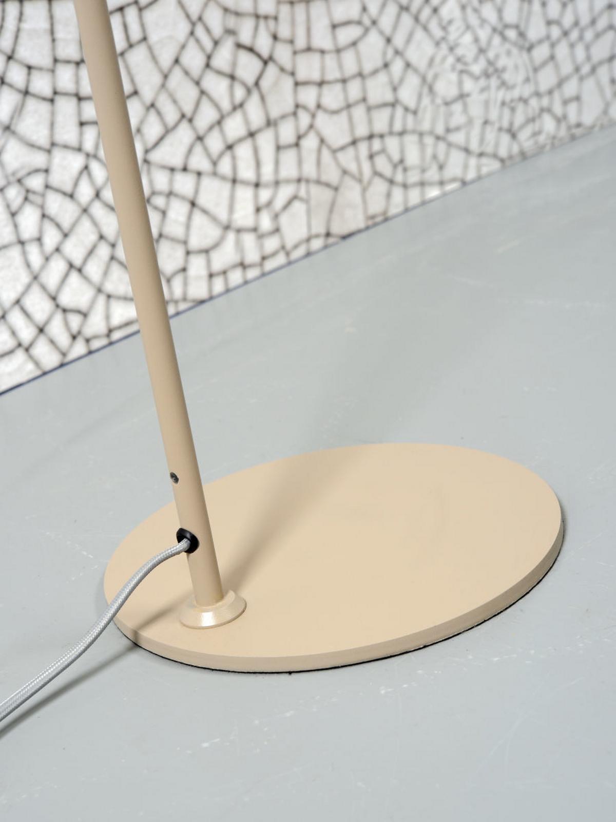 Stehlampe Montreux Sandfarben Mit Flexarm - Sandfarben, Basics, Metall (22/134/0,8cm) - It's about Romi