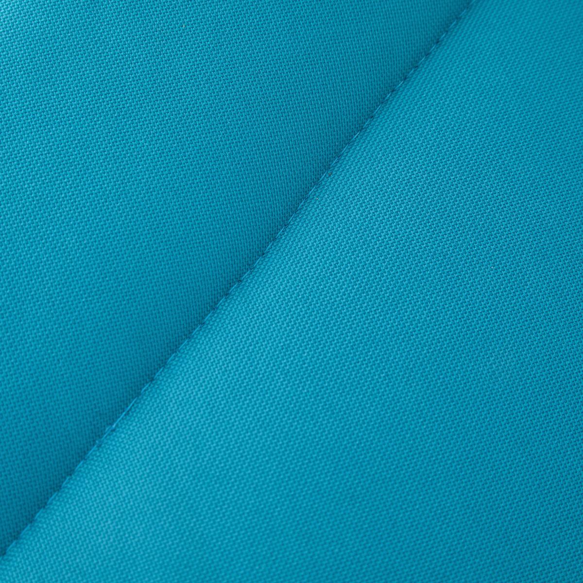 Relaxačné lehátko ILVA BLU - modrá/tmavosivá, Modern, kov/textil (278/113/181cm) - Bessagi Garden