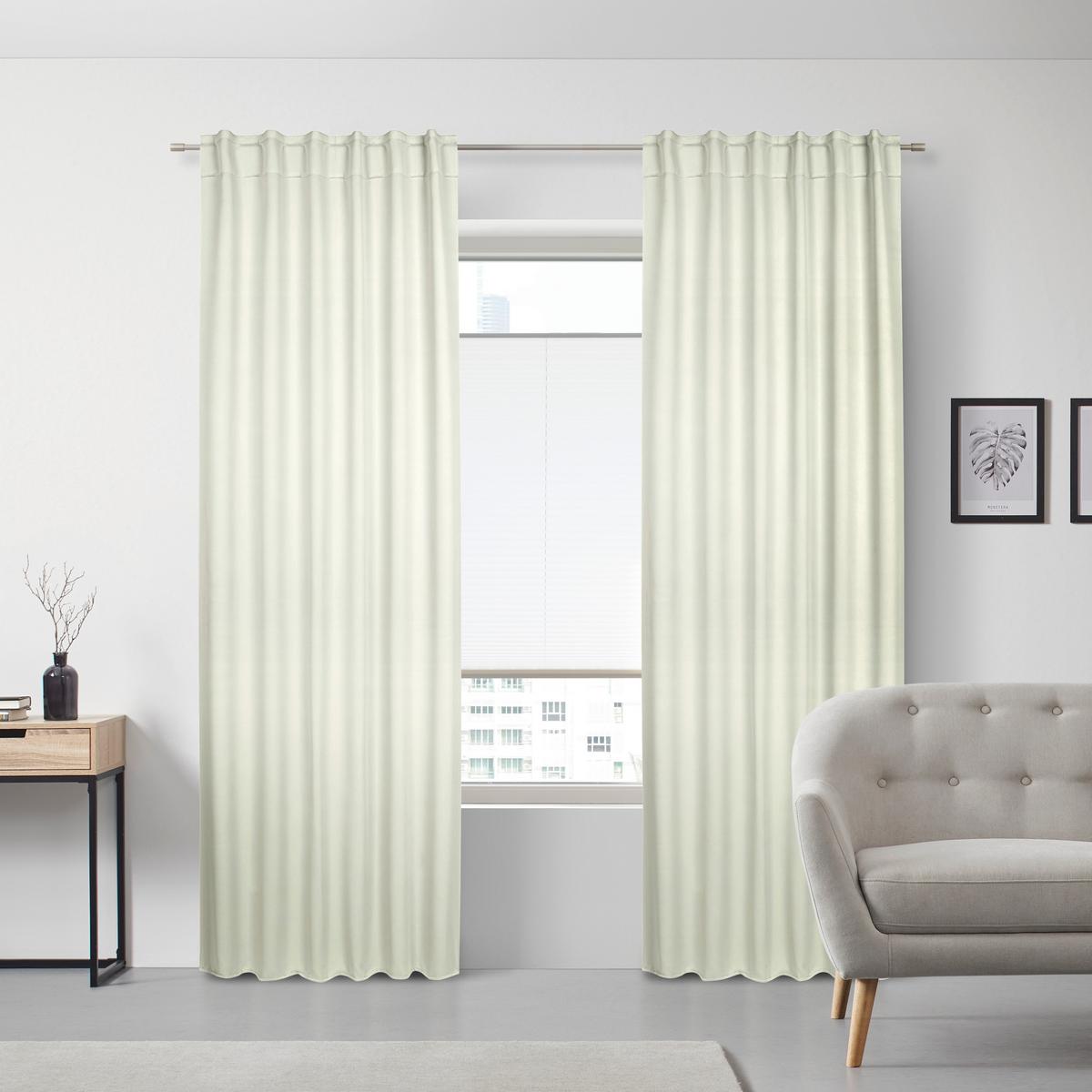 Zatemňovací závěs Ricco, 2 x 140/245cm - šampaňská, textil (140/245cm) - Modern Living