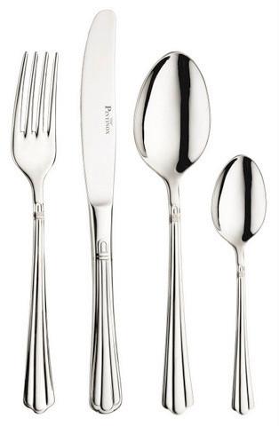 sada příborů BERNINI - barvy nerez oceli, Basics, kov - Pintinox