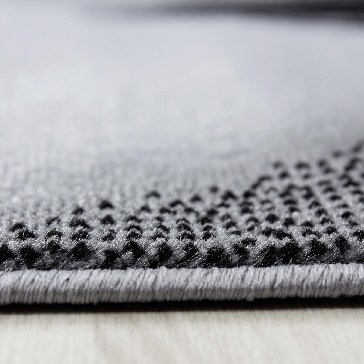 Webteppich Schwarz Naturfaser Plus Black 200x290 cm - Schwarz, KONVENTIONELL, Textil (200/290cm) - Novel