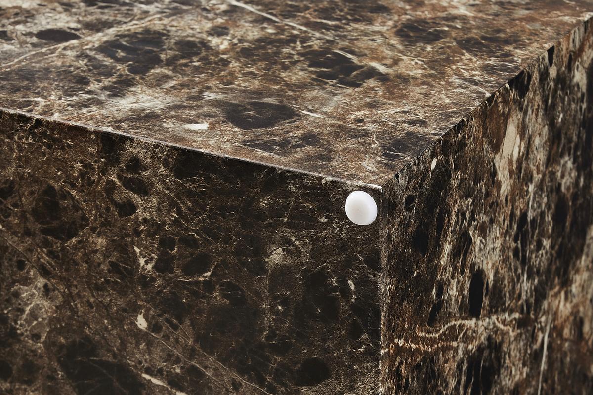 Beistelltisch Braun B: 45 Cm - Braun, Design, Holzwerkstoff (45/45/50cm) - Livetastic