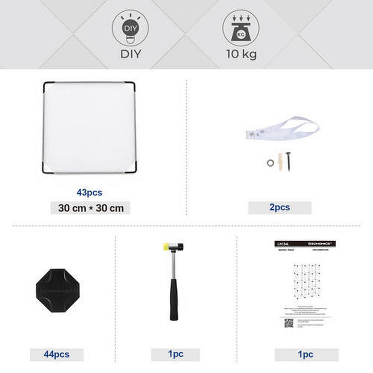 Regalkombination B: 93 Cm Schwarz, Weiß - Schwarz/Weiß, Basics, Kunststoff/Metall (93/123/31cm) - Boxxx