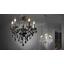 Závesná Lampa Isabella - sivohnedá/farby chrómu, Romantický / Vidiecky, umelá hmota/kov (149cm) - MÖMAX modern living