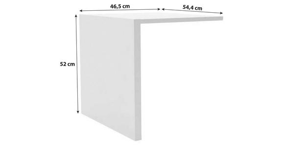 Inneneinteilung Kleiderschrank Unit Weiß, für 3 Schubladen - Weiß, MODERN, Holzwerkstoff (46,5/52/54,4cm) - Ondega