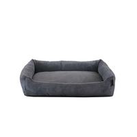 Hundebett Milow Anthrazit L: 70 Cm - Anthrazit, KONVENTIONELL, Textil (70/49/15cm)